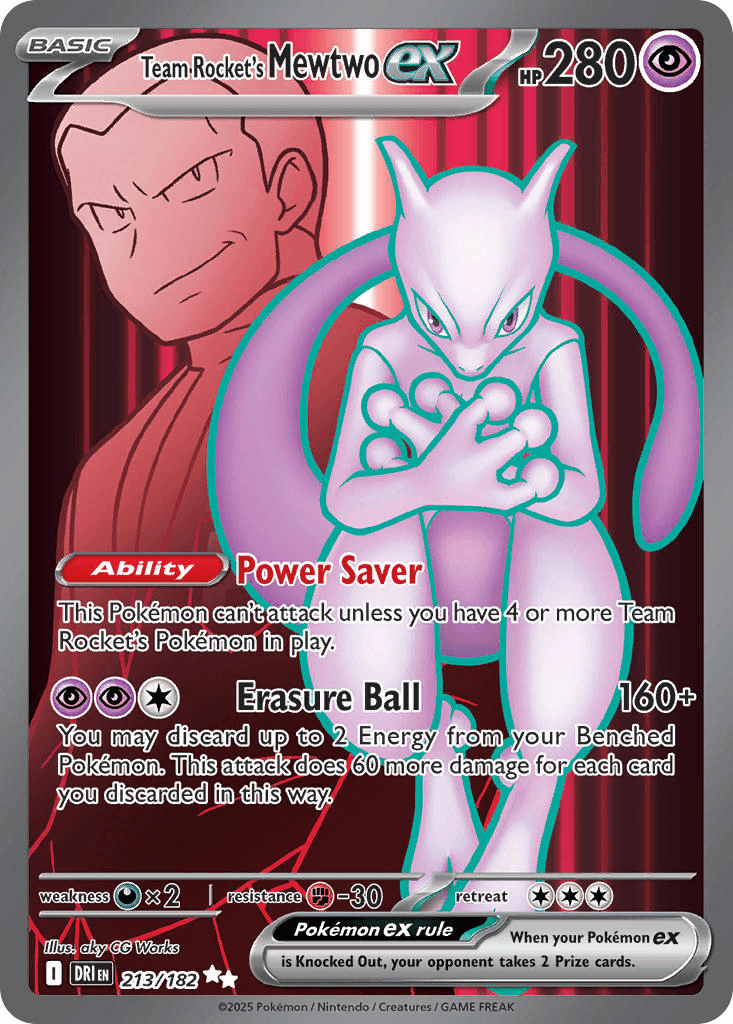 Team Rocket’s Mewtwo ex