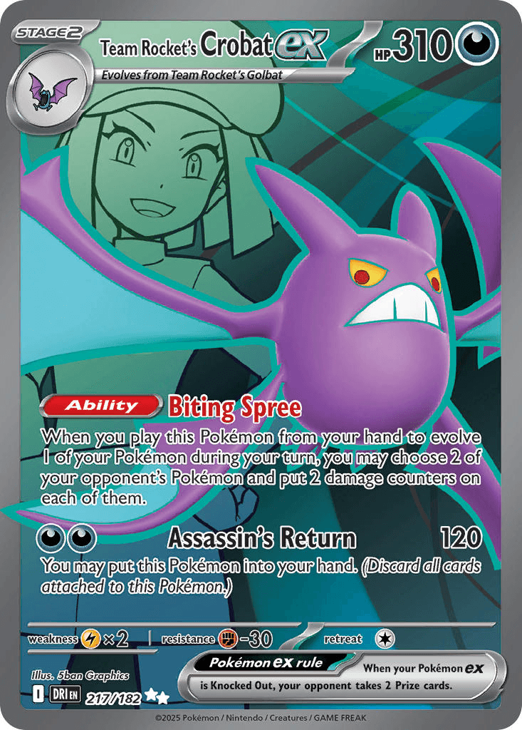 Team Rocket’s Crobat ex