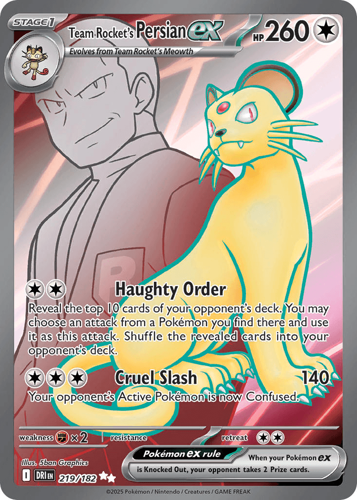 Team Rocket’s Persian ex
