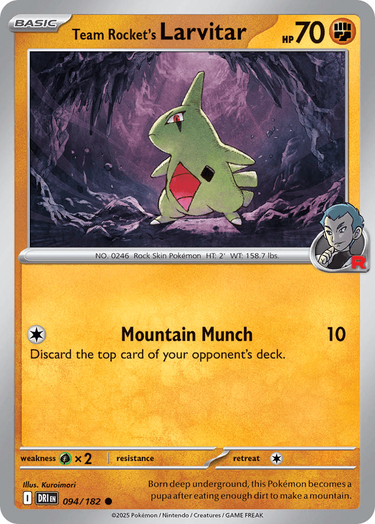 Team Rocket’s Larvitar