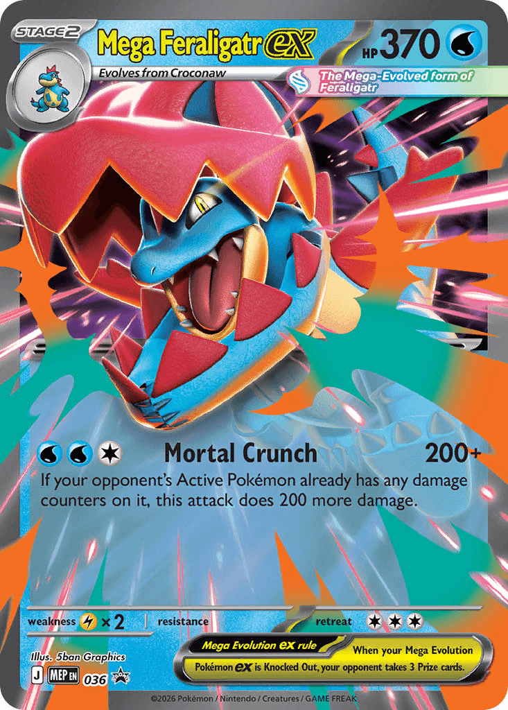 Mega Feraligatr ex