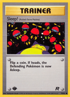Sleep! card art
