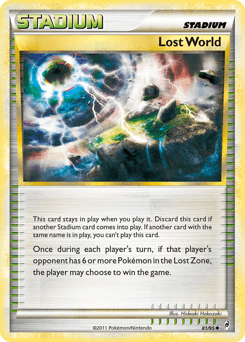 Lost World card art