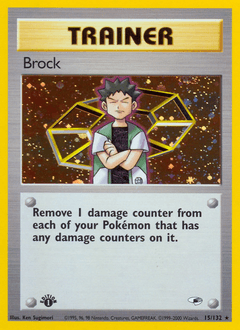 Brock card art