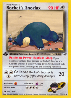 Rocket’s Snorlax