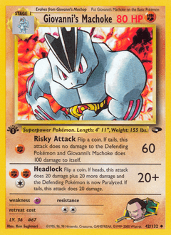 Giovanni’s Machoke