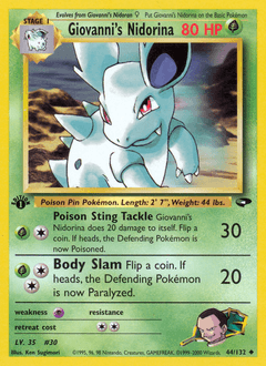 Giovanni’s Nidorina