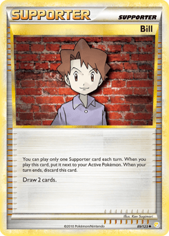 Bill card art