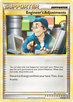 Engineer’s Adjustments card art
