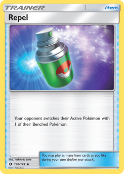 Repel card art