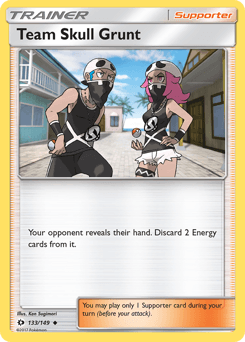 Team Skull Grunt card art