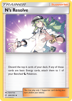 N’s Resolve card art