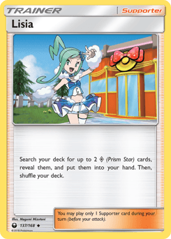 Lisia card art