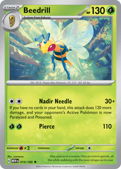 Beedrill card art