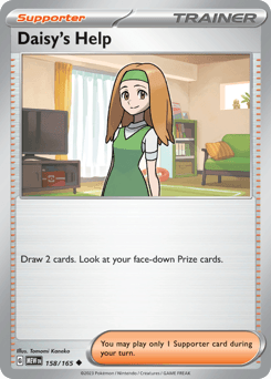 Daisy’s Help card art