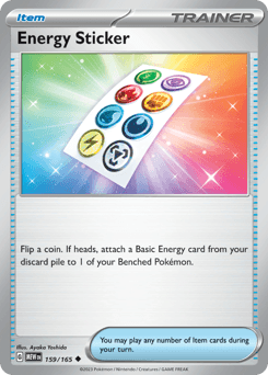 Energy Sticker card art
