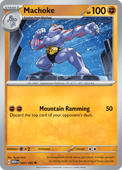 Machoke card art