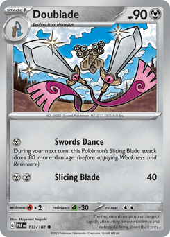 Doublade card art