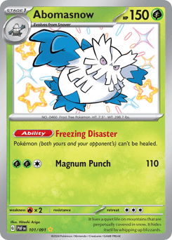 Abomasnow card art