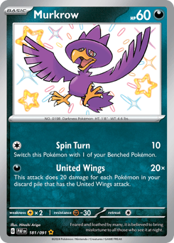 Murkrow card art