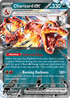 Charizard card art