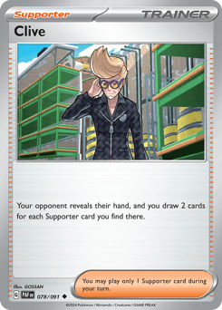 Clive card art
