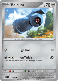 Beldum card art