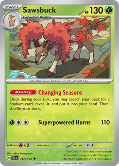 Sawsbuck card art