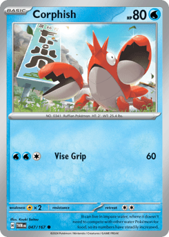 Corphish card art