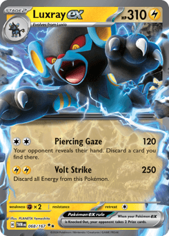 Luxray card art
