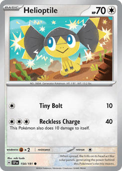 Helioptile card art
