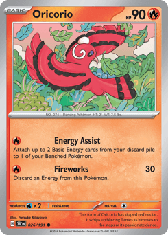 Oricorio card art