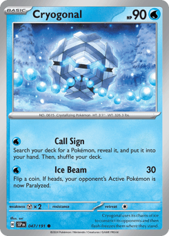 Cryogonal card art