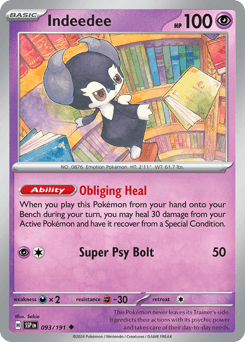 Indeedee card art
