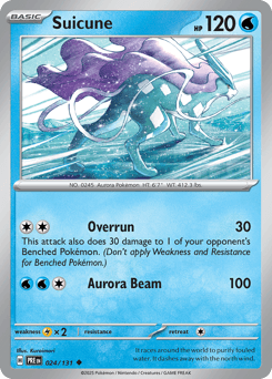 Suicune card art