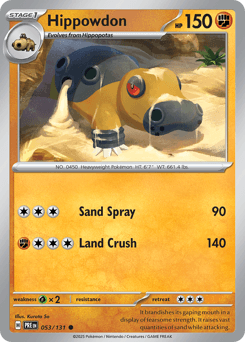 Hippowdon card art