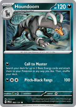 Houndoom card art