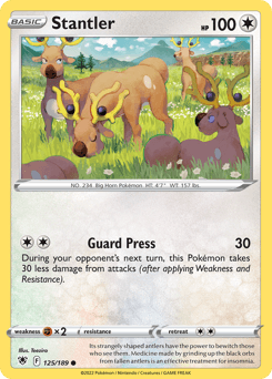 Stantler card art