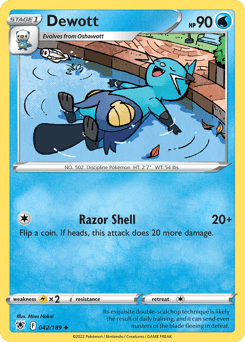 Dewott card art