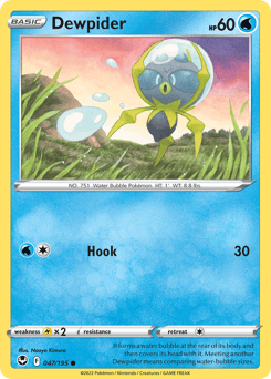 Dewpider card art