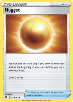 Nugget card art