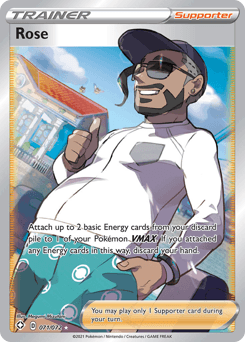 Rose card art