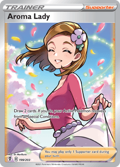 Aroma Lady card art