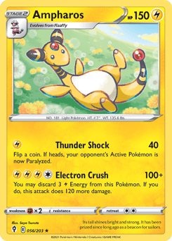 Ampharos card art