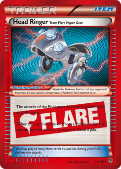 Head Ringer Team Flare Hyper Gear card art